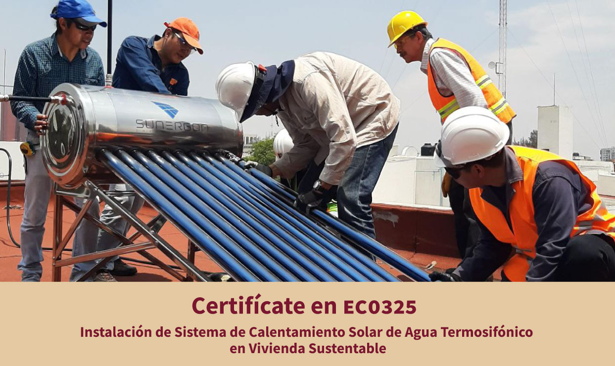 Instalación de Sistemas de Calentamiento Solar de Agua